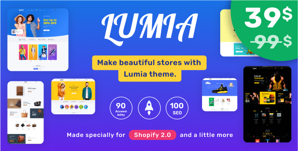 Lumia – 时尚流行网店Shopify主题OS2.0支持